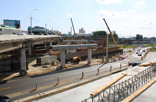 Капитальный ремонт путепровода с ул. Московской на ул. Чкалова