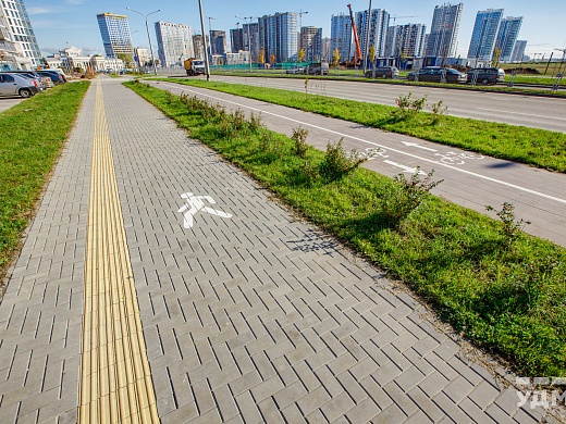 Строительство ул. Леонида Левина в ЖК «Минск-Мир»