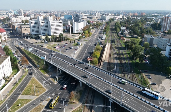 Капитальный ремонт путепровода с ул. Московской на ул. Чкалова