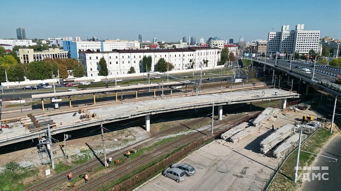 Реконструкция путепровода через ж/д пути ул. Брест-Литовская в г. Минске 