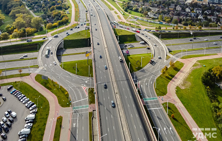 Реконструкция трёхуровневой транспортной развязки на пр. Дзержинского  