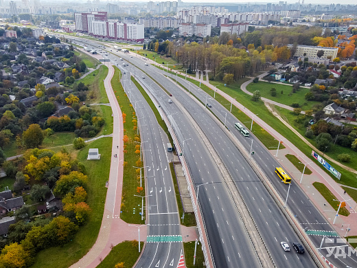 Реконструкция трёхуровневой транспортной развязки на пр. Дзержинского  