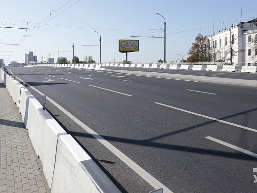 Капитальный ремонт путепровода с ул. Московской на ул. Чкалова