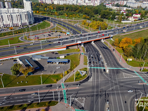 Транспортная развязка на пересечении ул. Алибегова и пр. Дзержинского