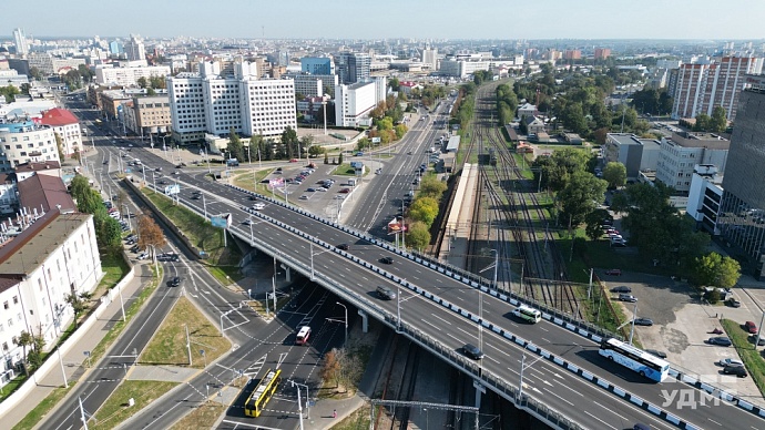 Капитальный ремонт путепровода с ул. Московской на ул. Чкалова