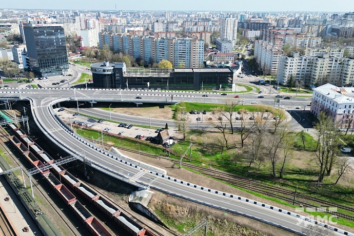 Реконструкция путепровода через ж/д пути ул. Брест-Литовская