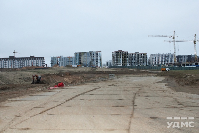 Устройство транспортной развязки на пересечении ул. Карастояновой с МКАД в г. Минске