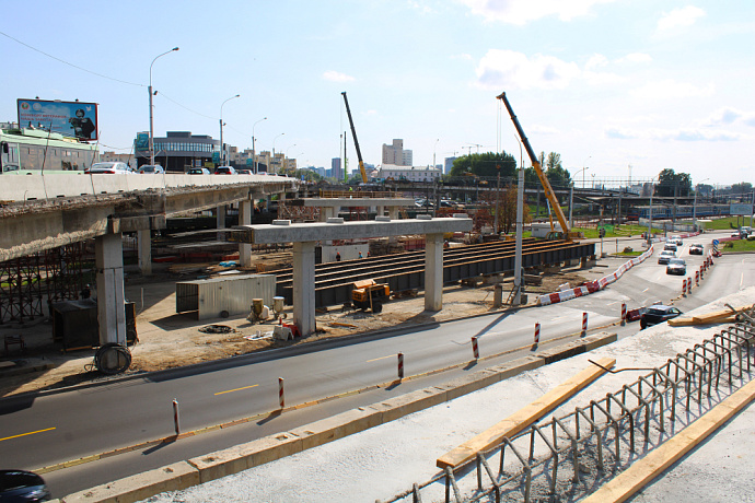 Капитальный ремонт путепровода с ул. Московской на ул. Чкалова