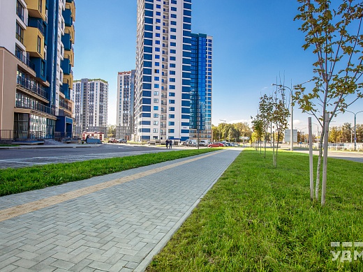 Строительство ул. Леонида Левина в ЖК «Минск-Мир»