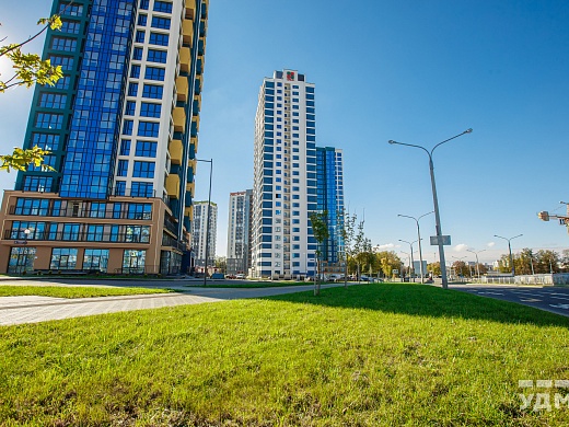 Строительство ул. Леонида Левина в ЖК «Минск-Мир»