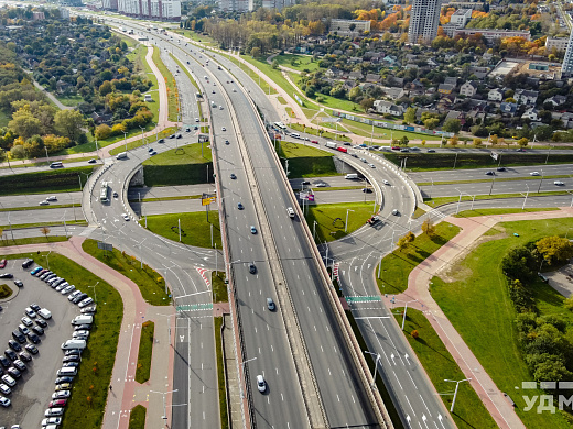 Реконструкция трёхуровневой транспортной развязки на пр. Дзержинского  