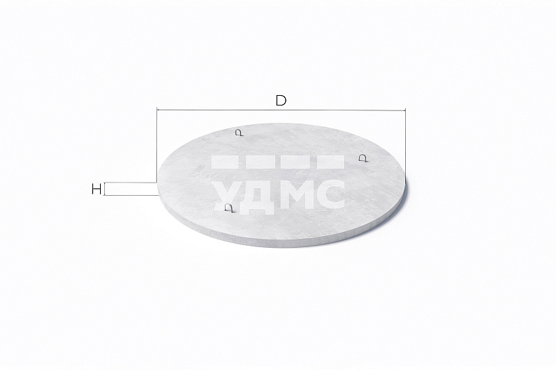 Плиты днища колодцев