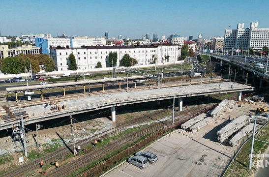 Реконструкция путепровода через ж/д пути ул. Брест-Литовская в г. Минске 